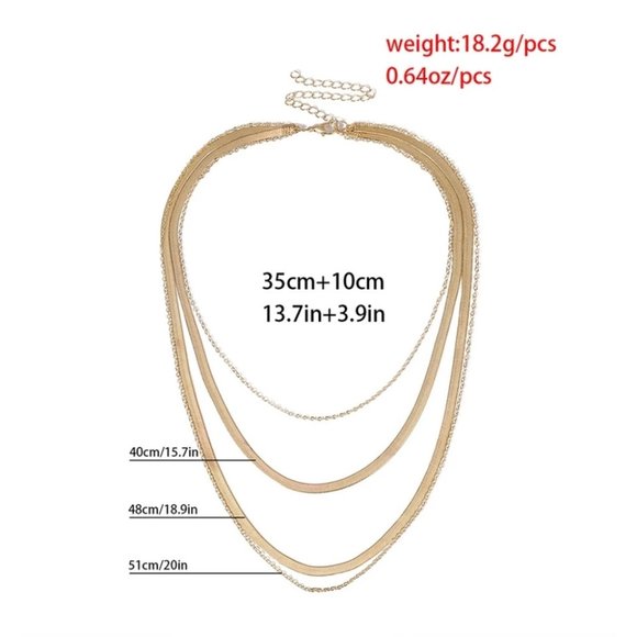 Vintage Boho Fashion For Women Multi-level Necklace - Picture 4 of 5